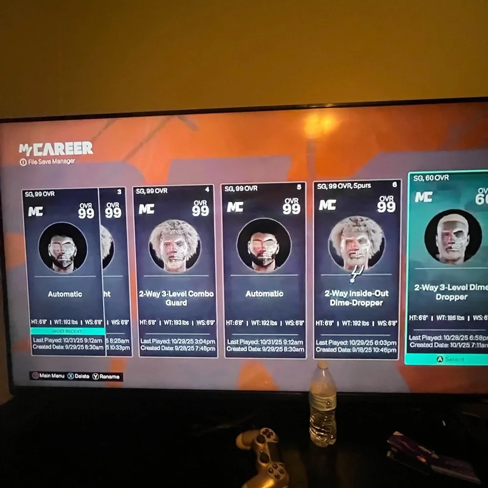 2k26 acc lengend 5 11m on it Xbox 14 builds